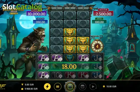 Οθόνη3. Werewolf Hour Dice Κουλοχέρης