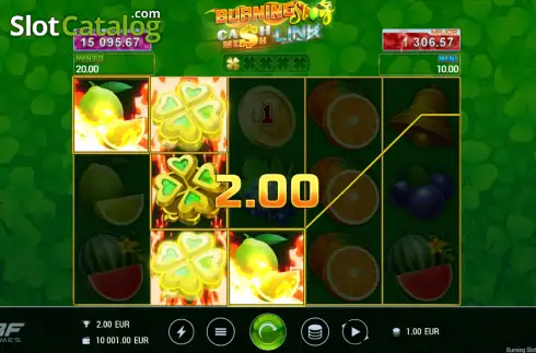 Οθόνη3. Burning Slots Cash Mesh Link Κουλοχέρης