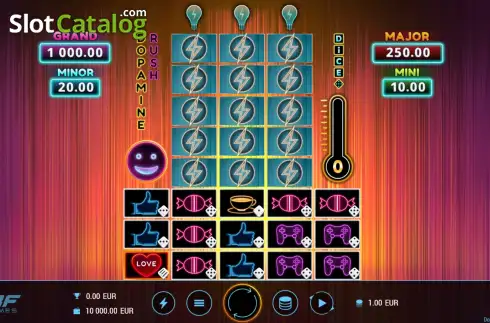 Οθόνη2. Dopamine Rush Dice Κουλοχέρης
