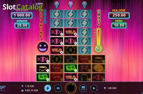 Οθόνη3. Dopamine Rush Dice Κουλοχέρης