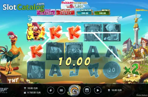 Οθόνη3. Chicken Madness Cash Mesh Link Κουλοχέρης