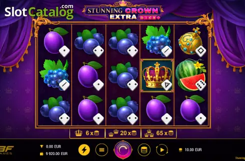 Οθόνη2. Stunning Crown Extra Dice Κουλοχέρης