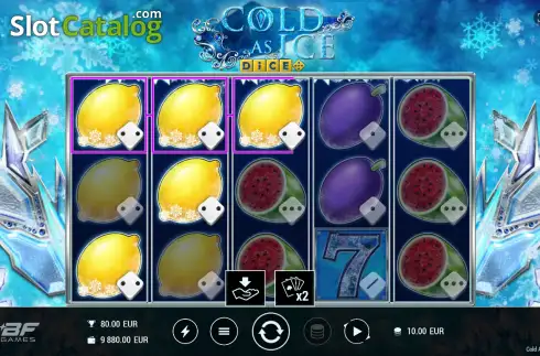 Οθόνη3. Cold As Ice Dice Κουλοχέρης