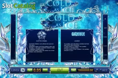 Οθόνη4. Cold As Ice Κουλοχέρης