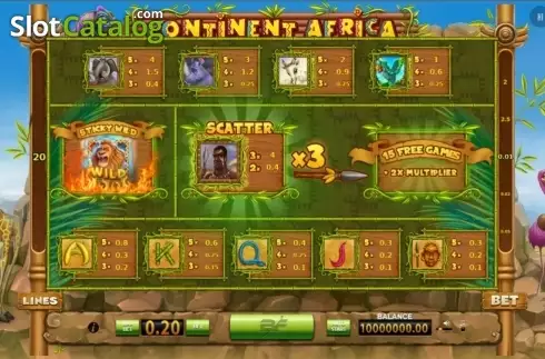 Οθόνη2. Continent Africa Κουλοχέρης