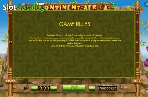 Οθόνη3. Continent Africa Κουλοχέρης
