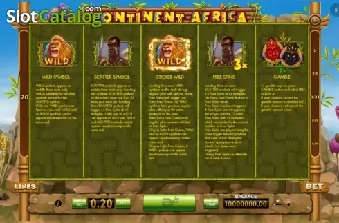Οθόνη4. Continent Africa Κουλοχέρης