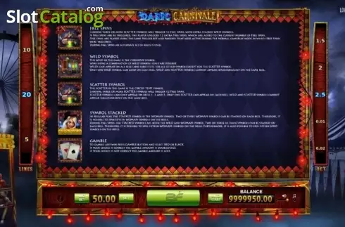 Οθόνη4. Dark Carnivale Κουλοχέρης