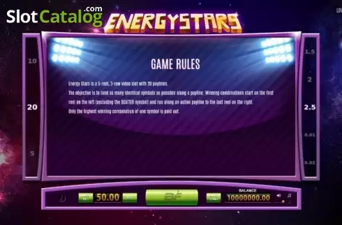 Οθόνη3. Energy Stars Κουλοχέρης