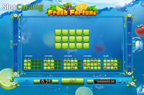 Οθόνη5. Fresh Fortune Κουλοχέρης