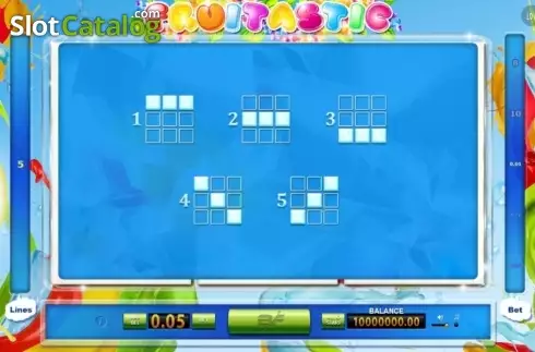 Οθόνη5. Fruitastic (BF games) Κουλοχέρης