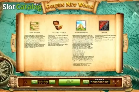 Οθόνη4. Golden New World Κουλοχέρης