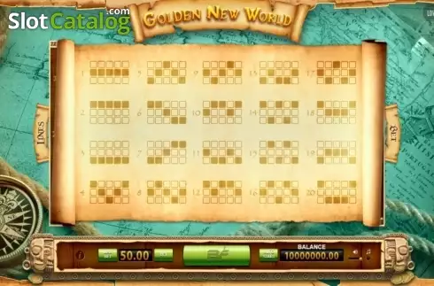 Οθόνη5. Golden New World Κουλοχέρης