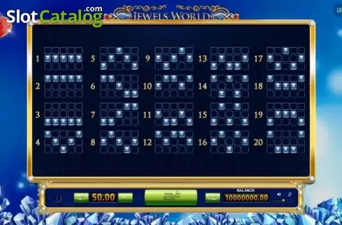 Οθόνη5. Jewels World Κουλοχέρης