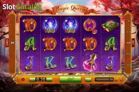 Οθόνη6. Magic Queens Κουλοχέρης