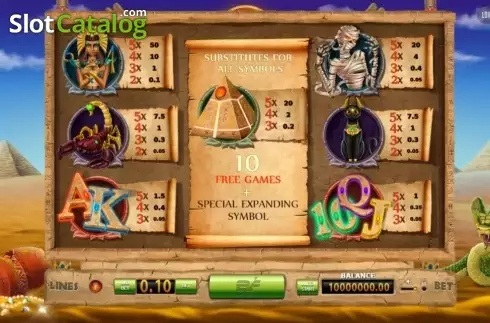 Οθόνη2. Pyramid Treasure Κουλοχέρης