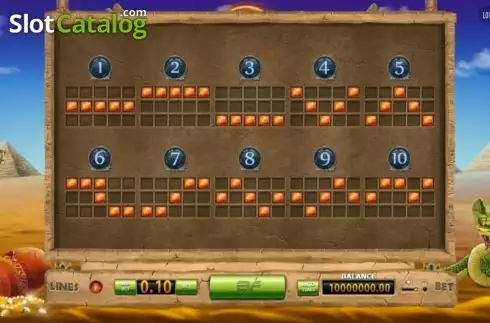 Οθόνη5. Pyramid Treasure Κουλοχέρης