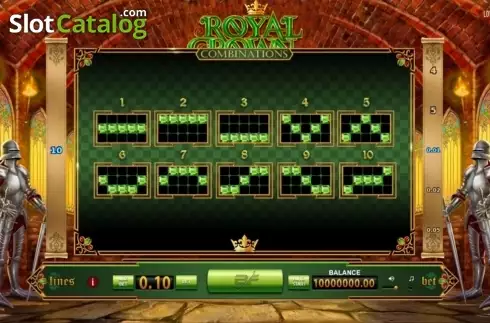 Οθόνη5. Royal Crown (BF games) Κουλοχέρης