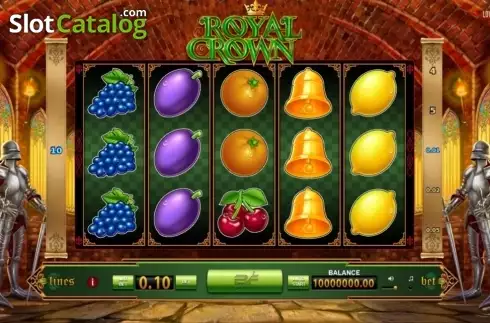 Οθόνη6. Royal Crown (BF games) Κουλοχέρης