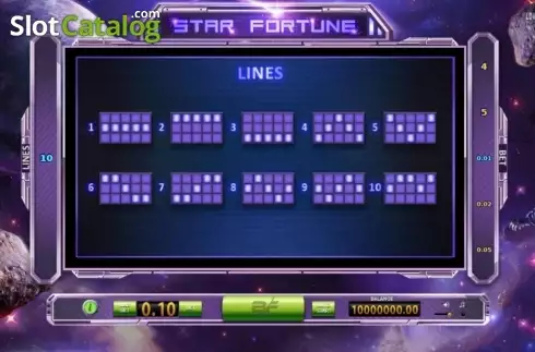 Οθόνη5. Star Fortune Κουλοχέρης