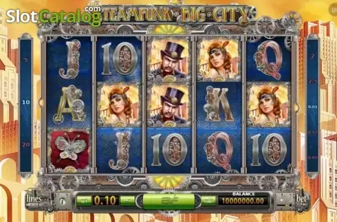 Οθόνη6. Steampunk Big City Κουλοχέρης