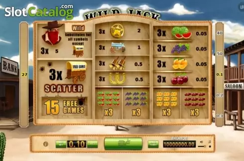 Οθόνη2. Wild Jack (BF Games) Κουλοχέρης 