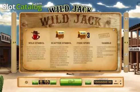 Οθόνη4. Wild Jack (BF Games) Κουλοχέρης 