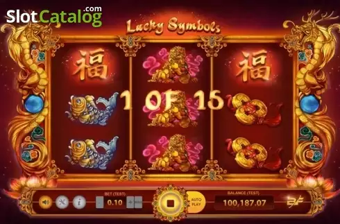 Οθόνη6. Lucky Symbols Κουλοχέρης 