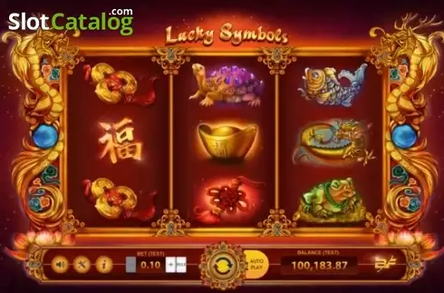 Οθόνη2. Lucky Symbols Κουλοχέρης 