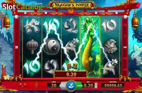 Οθόνη4. Dragon's Power Κουλοχέρης
