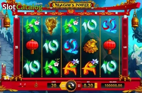 Οθόνη2. Dragon's Power Κουλοχέρης