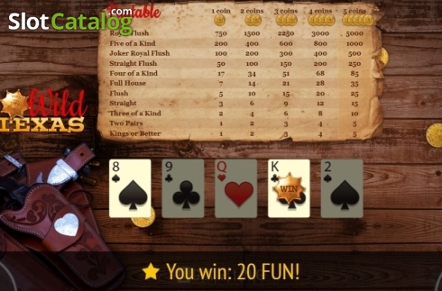 Οθόνη6. Wild Texas Κουλοχέρης