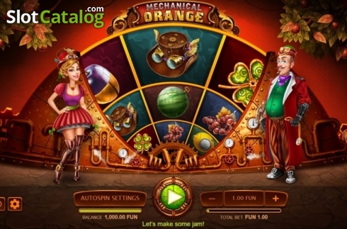 Οθόνη2. Mechanical Orange Κουλοχέρης 