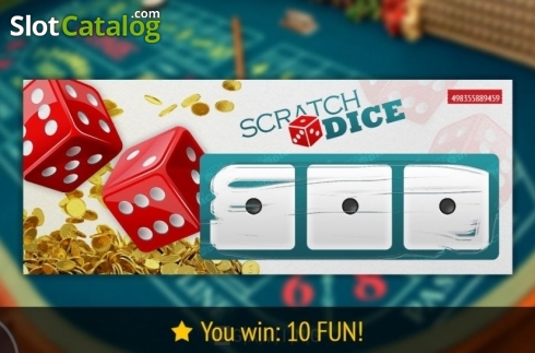 Οθόνη7. Scratch Dice Κουλοχέρης 