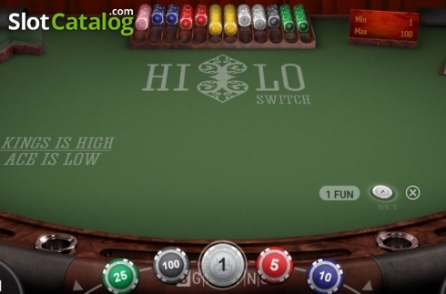 Οθόνη3. Hi Lo Switch Κουλοχέρης