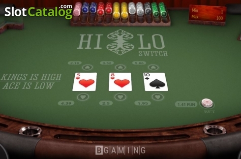 Οθόνη4. Hi Lo Switch Κουλοχέρης