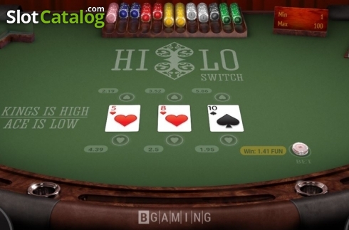 Οθόνη5. Hi Lo Switch Κουλοχέρης