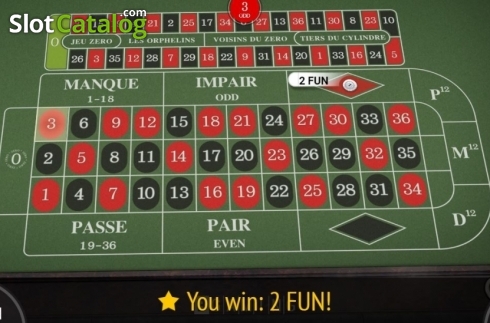 Οθόνη5. French Roulette (BGaming) Κουλοχέρης 