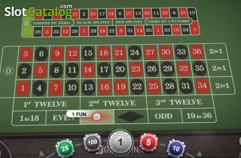 Οθόνη3. European Roulette (BGaming) Κουλοχέρης