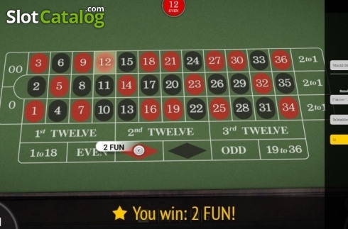 Οθόνη6. American Roulette (BGaming) Κουλοχέρης