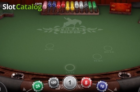 Οθόνη2. Texas Hold'em (BGaming) Κουλοχέρης