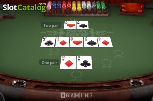 Οθόνη5. Texas Hold'em (BGaming) Κουλοχέρης