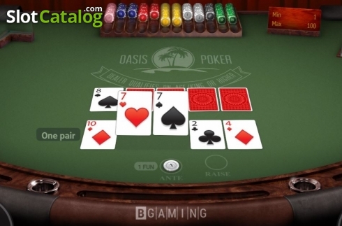 Οθόνη4. Oasis Poker (BGaming) Κουλοχέρης 
