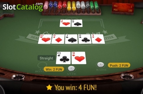 Οθόνη5. Casino Hold'em (BGaming) Κουλοχέρης