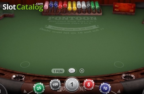 Οθόνη3. Pontoon (BGaming) Κουλοχέρης