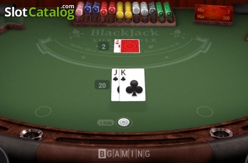 Οθόνη4. Blackjack Surrender (BGaming) Κουλοχέρης