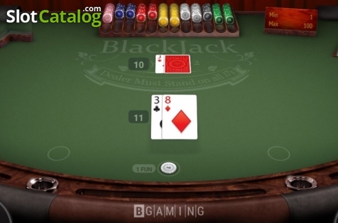 Οθόνη4. Blackjack (BGaming) Κουλοχέρης