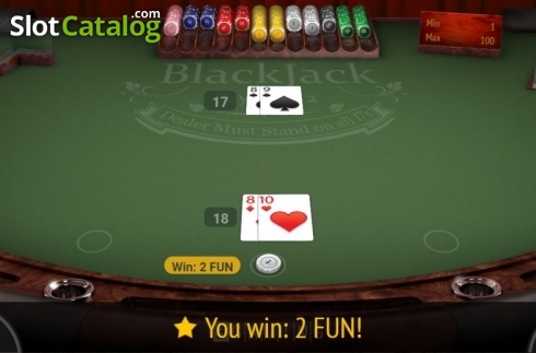 Οθόνη5. Blackjack (BGaming) Κουλοχέρης