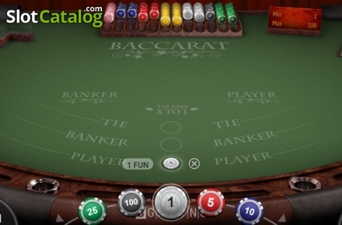 Οθόνη3. Baccarat (BGaming) Κουλοχέρης