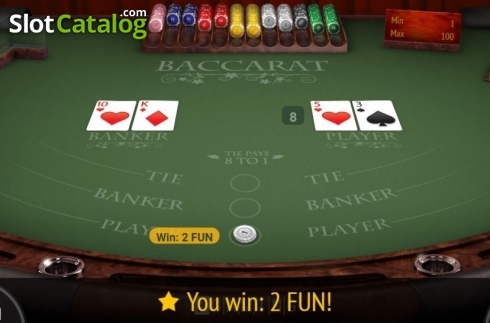 Οθόνη4. Baccarat (BGaming) Κουλοχέρης